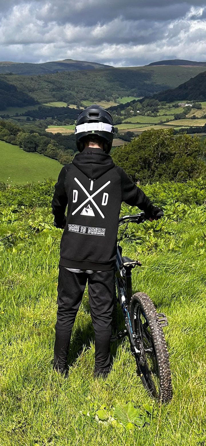 X logo eco hoodie